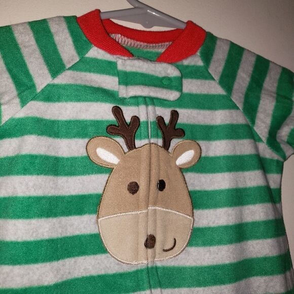JUST ONE YOU CHRISTMAS SLEEPER REINDEER 3 MONTHS - Picture 3 of 5